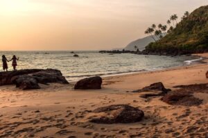 The best beach in south Goa is Cabo de Rama Beach