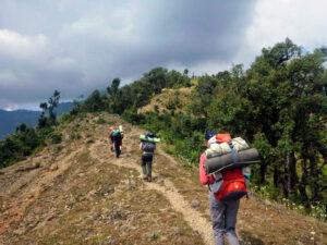 Trekking up Nag Tibba in Mussoorie