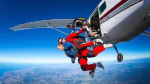 Skydiving in Dhana, Madhya Pradesh