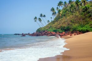 A beach in Cabo de Rama