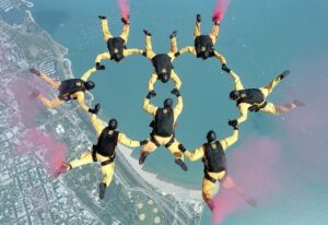 skydiving in india